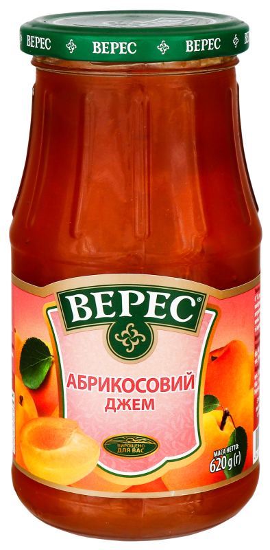 Верес джем абрикосовий 620г